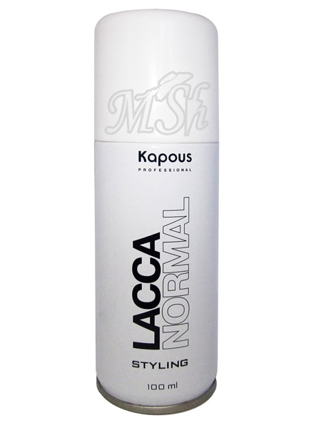 KAPOUS: Лак аэрозольный для волос нормальной фиксации, 100мл