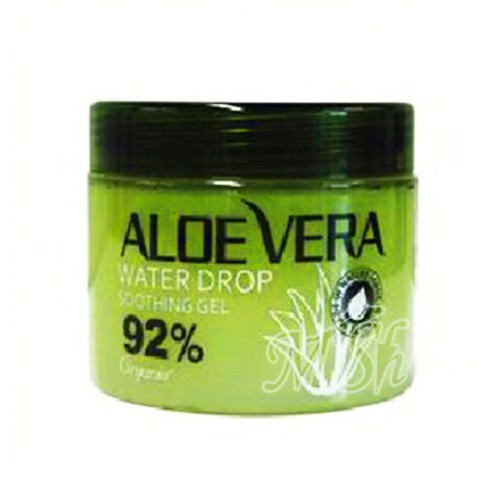ORGANIA "Aloe Vera Water Drop Soothing Gel 92%": Универсальный увлажняющий гель с алоэ вера и витамином В5, 300г