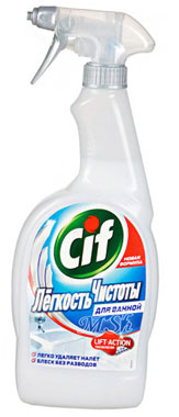 CIF "Легкость чистоты": Средство чистящее для ванной, 750мл