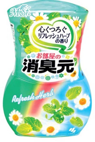 KOBAYASHI  "Oheyano Shoshugen": Жидкий дезодорант для комнаты с ароматом трав, 400мл