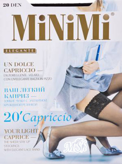 MiNiMi "Capriccio": Чулки классические, 20 ден