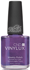 CND VINYLUX "Grape Gum 117": Твердый лак для ногтей
