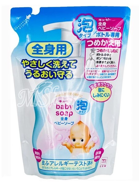 COW Brand KEWPIE: детское мыло-пенка, запасной блок, 350мл.