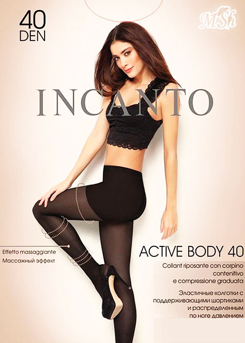 INCANTO "Active Body XXL": Колготки, 40 ден