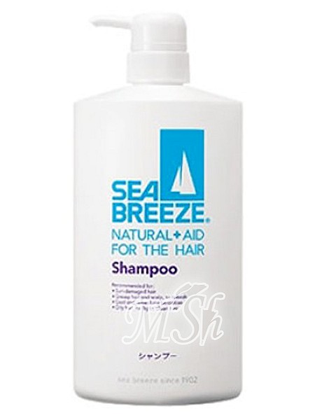 SHISEIDO "Sea Breeze": Мужской шампунь для жирных волос, 600мл