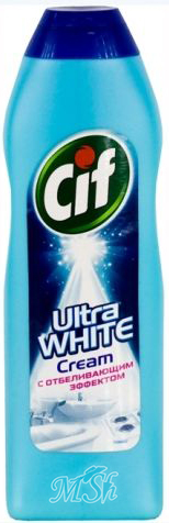 CIF "Ультра Уайт": Крем чистящий, 250мл