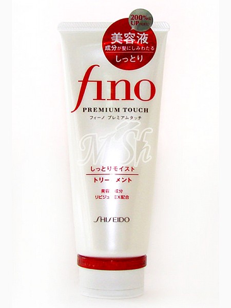 SHISEIDO FINO "Premium Touch": Бальзам-уход для сухих и нормальных волос, с маточным молочком пчёл, 200г