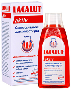 LACALUT "Aktiv": Ополаскиватель для рта, 300мл