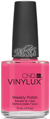 CND VINYLUX "Pink Bikini  134": Твердый лак для ногтей