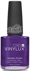 CND VINYLUX "Purple  Purple 138": Твердый лак для ногтей
