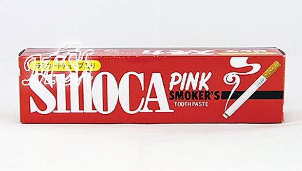SMOCA "Smoca Pink": Зубная паста для курильщиков со вкусом мяты и зимней зелени, 120г