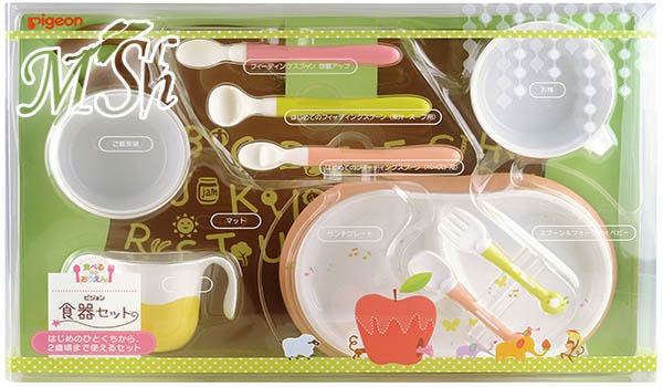 PIGEON: Подарочный набор детской посуды 