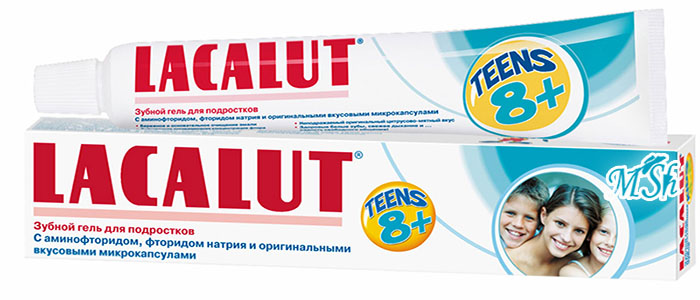 LACALUT "Teens 8+": Зубной гель для подростков, 50мл