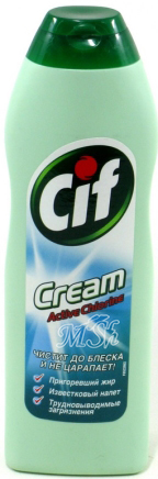 CIF "Актив Хлор": Крем чистящий, 250мл