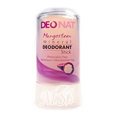 DEONAT «Mangosteen»: Кристаллический минеральный дезодорант с мангостином, стик, 60г