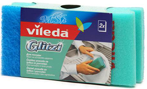 VILEDA "Glitzi": Губка для мытья посуды, 2шт