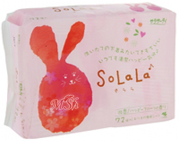KOBAYASHI SARASATY "Solala": Прокладки ежедневные гигиенические ароматизированные, 72 шт