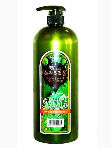 ORGANIA "Green Tea & Squid ink": Кондиционер для волос, с зеленым чаем и секретом кальмара, 1500мл