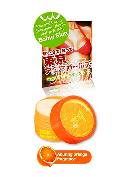 SANA "Aroma Cream Orange": Крем для тела с ароматом апельсина, 50г