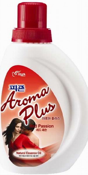 PIGEON "Aroma Plus Red Passion": Кондиционер для белья концентрированный с ароматом чабреца и бергамота, 1500 мл