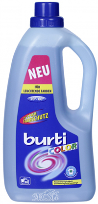 BURTI "Color Liquid": Жидкое средство для стирки цветного белья, 1500мл