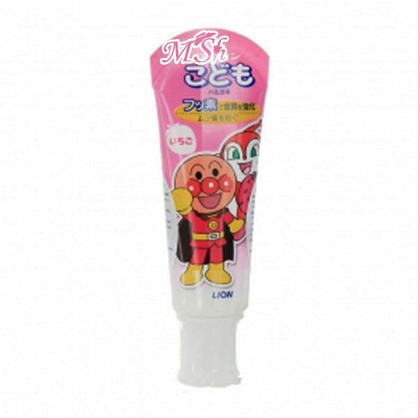 LION "Kodomo": Слабоабразивная детская зубная паста со вкусом дыни