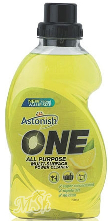 ASTONISH "One": Универсальный мощный очиститель для любых поверхностей, 750мл