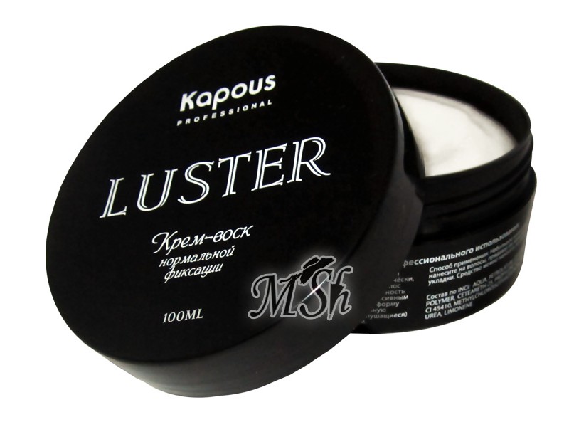 KAPOUS "Luster": Крем-воск для волос нормальной фиксации, 100мл