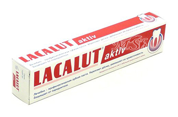 LACALUT "Aktiv": Зубная паста от кровоточивости десен, 75мл
