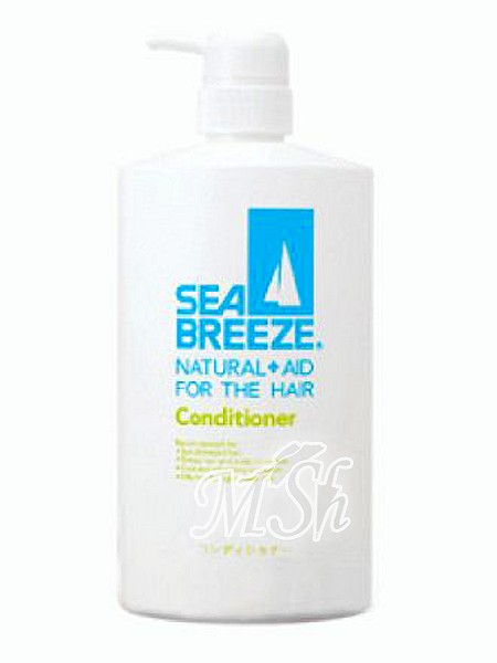 SHISEIDO "Sea Breeze": Мужской кондиционер для жирной кожи головы и всех типов волос, 600мл