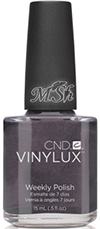 CND VINYLUX "Vexed Violette 156": Твердый лак для ногтей
