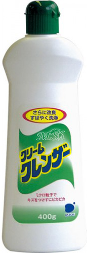 DAIICHI: Чистящий крем для удаления трудновыводимых загрязнений без царапин, без аромата, 400мл