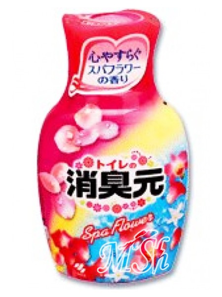 KOBAYASHI "Oheyao Shoushuuriki": Жидкий  дезодорант для комнат с ароматом медовых цветов, 400 мл