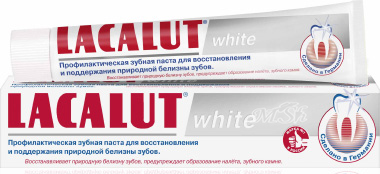 LACALUT WHITE: Зубная паста, 75 мл